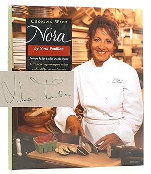 Image du vendeur pour COOKING WITH NORA SIGNED Seasonal Menus from Restaurant Nora mis en vente par Rare Book Cellar