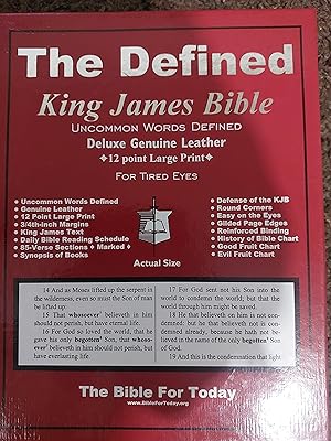 Seller image for The Defined King James Bible for sale by Bookies books
