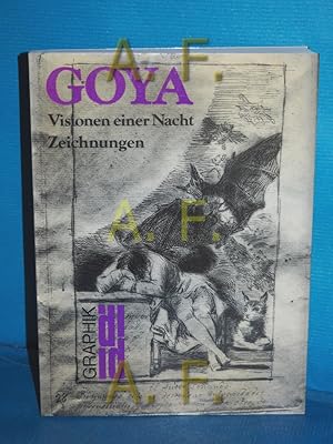 Image du vendeur pour Visionen einer Nacht : Zeichnungen. Goya. Hrsg. von Anton Dieterich / DuMont-Dokumente : Graphik mis en vente par Antiquarische Fundgrube e.U.