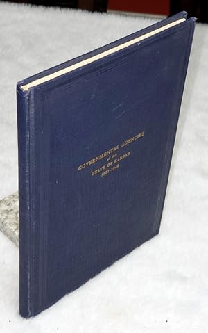 Imagen del vendedor de Governmental Research Series Number 4: Governmental Agencies of the State of Kansas, 1861-1946 a la venta por Lloyd Zimmer, Books and Maps