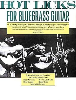 Seller image for Hot Licks for Bluegrass Guitar (Paperback) for sale by CitiRetail