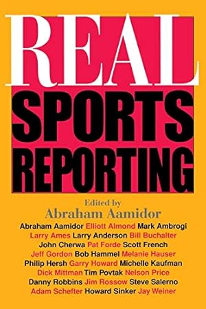 Seller image for Real Sports Reporting for sale by Reliant Bookstore