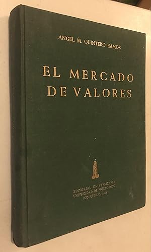 Bild des Verkufers fr El Mercado de Valores zum Verkauf von Once Upon A Time