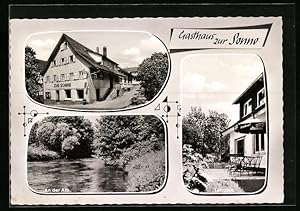 Ansichtskarte Busenbach, Gasthaus zur Sonne