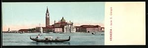 Mini-Ansichtskarte Venezia, Isola S. Giorgio