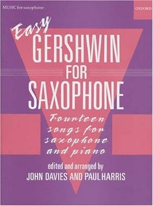 Immagine del venditore per Easy Gershwin for Saxophone venduto da WeBuyBooks
