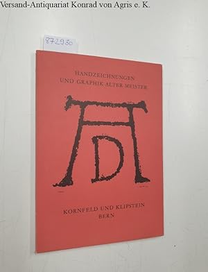 Imagen del vendedor de Auktion 151 - Handzeichnungen und Graphik alter Meister Teile der Sammlungen G. von S., E. J. von C. Doubletten des Rembrandthuis in Amsterdam und Bestnde aus europischen und berseeischen Privatsammlungen a la venta por Versand-Antiquariat Konrad von Agris e.K.