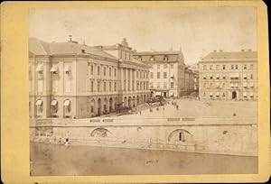 Kabinett Foto Stockholm Schweden, Gustav II Adolfs Markt
