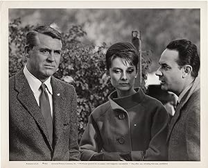 Charade (Original photograph of Cary Grant, Audrey Hepburn, and Stanley Donen on location for the...