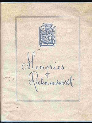 Seller image for Memories of Rickmansworth for sale by Joy Norfolk, Deez Books