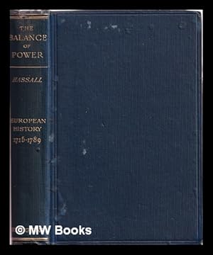 Image du vendeur pour The balance of power 1715-1789 mis en vente par MW Books Ltd.