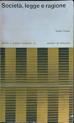 Seller image for Societa', legge e ragione for sale by Librodifaccia