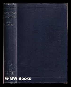 Image du vendeur pour Germanism from within mis en vente par MW Books Ltd.