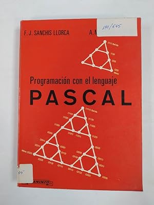 Imagen del vendedor de Programacin con el lenguaje PASCAL. a la venta por TraperaDeKlaus