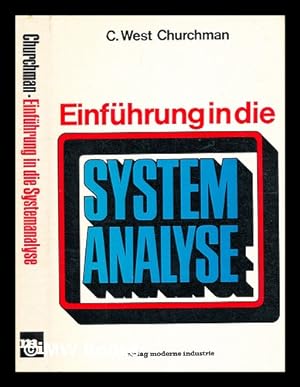 Image du vendeur pour Einfhrung in die Systemanalyse mis en vente par MW Books Ltd.