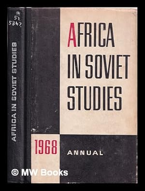 Seller image for Africa in Soviet studies 1968 for sale by MW Books Ltd.