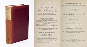 Immagine del venditore per A Treatise on The Conflict of Laws - And The Limits of their operation in Respect of Place and Time. Translated with Notes by William Guthrie. With an Appendix, containing the Treatises of Bartolus, Molinaeus, Paul Voet and Huber / With a further Appendix, being a "Memoir of Friedrich Carl von Savigny"]. venduto da Inanna Rare Books Ltd.