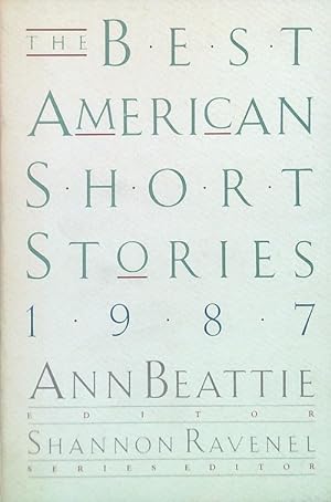 Immagine del venditore per The Best American Short Stories 1987 venduto da Librodifaccia