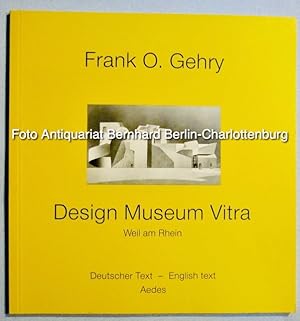 Immagine del venditore per Frank O. Gehry. Design museum Vitra venduto da Antiquariat Bernhard