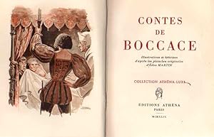 Imagen del vendedor de Contes de Boccace Illustrations et lettrines d'aprs les planches originales d'Edou Martin. a la venta por Librera Astarloa