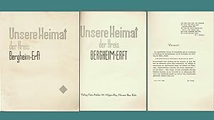 Unsere Heimat der Kreis Bergheim-Erft (Sehr seltenes Sammelbilder Album1933)