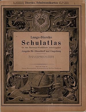 Schulatlas für das rheinisch-westfälische Industriegebiet. Ausgabe für Düsseldorf und Umgebung (c...