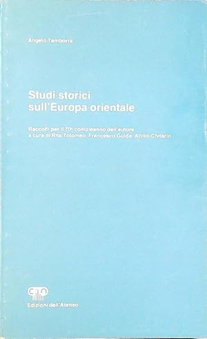 Immagine del venditore per Studi storici sull'Europa orientale venduto da Librodifaccia