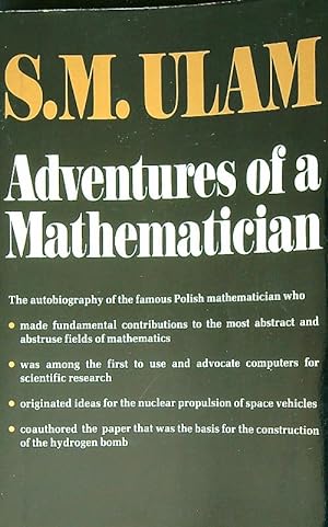 Image du vendeur pour Adventures of a Mathematician mis en vente par Librodifaccia