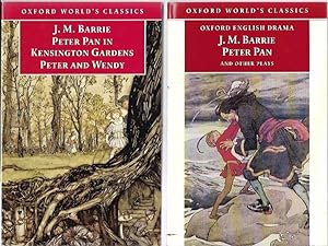 Immagine del venditore per Two Volumes: Peter Pan and Other Plays & Peter Pan in Kensington Gardens and Peter and Wendy (Oxford World Classics) venduto da Bookfeathers, LLC