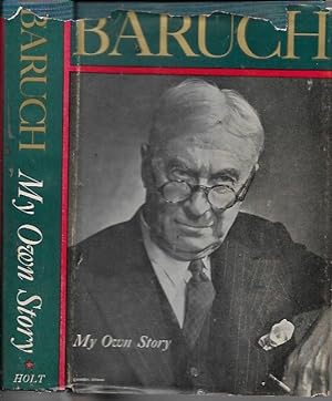 Seller image for Baruch: My Own Story (Holt: 1957) for sale by Bookfeathers, LLC