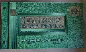 *Fabric Sample Book* - Harris Tailors Trimmings Book No. 4, the Most Complete Trimming Line in Am...