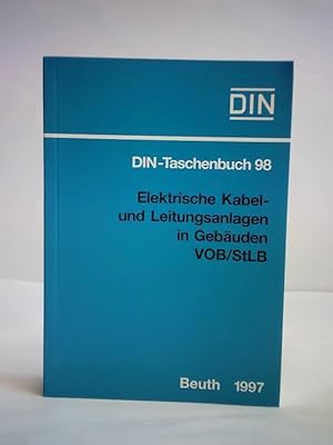 Bild des Verkufers fr Elektrische Kabel- und Leitungsanlagen in Gebuden. VOB/ StLB zum Verkauf von Celler Versandantiquariat