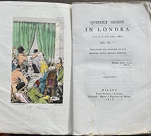 Quindici Giorni In Londra Alla Fine Del 1815, Del Signor ***
