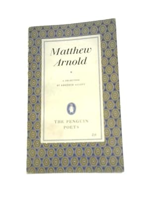 Seller image for Matthew Arnold: a Selection of His Poems for sale by World of Rare Books