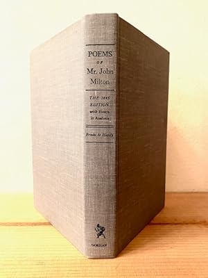 Poems of Mr. John Milton: The 1645 Edition With Essays in Analysis