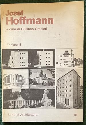 Bild des Verkufers fr Josef Hoffmann zum Verkauf von Libreria Il Morto da Feltre