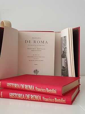 Historia de Roma. Edición facsímil de la de Madrid por El Progreso Editorial, 1889. 4 tomos, comp...