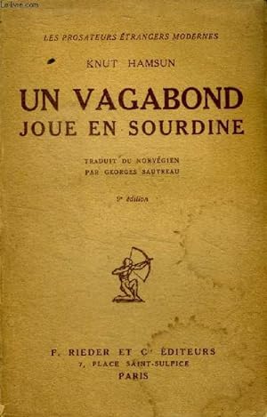 Bild des Verkufers fr Un vagabond joue en sourdine 9 dition zum Verkauf von Le-Livre