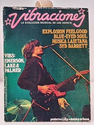 REVISTA VIBRACIONES. Abril de 1977 Nº 31. Explosión Feelgood. Blue eyed soul. Música Laietana. Sy...
