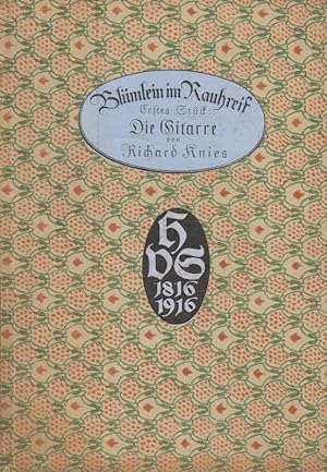 Blümlein im Rauhreif; 1: Die Gitarre : das Schicksal eines zarten Kindes. (Hausens Bücherei 23).