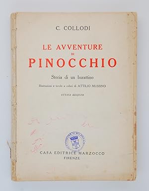 Bild des Verkufers fr Le avventure di Pinocchio. Storia di un burattino zum Verkauf von FABRISLIBRIS
