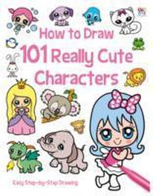 Imagen del vendedor de How to Draw 101 Really Cute Characters a la venta por Smartbuy