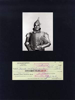 Jack Haley Autograph | signed documents