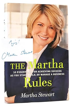 Seller image for THE MARTHA RULES SIGNED for sale by Rare Book Cellar