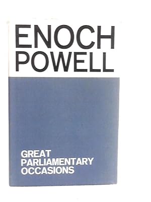 Immagine del venditore per Great Parliamentary Occasions venduto da World of Rare Books