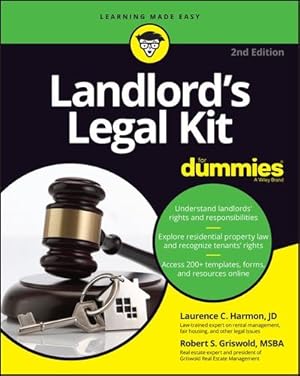 Seller image for Landlord's Legal Kit For Dummies (For Dummies (Business & Personal Finance)) by Griswold, Robert S., Harmon, Laurence [Paperback ] for sale by booksXpress