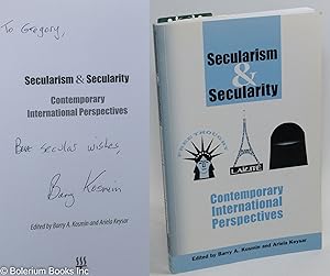 Image du vendeur pour Secularism & Secularity; Contemporary International Perspectives mis en vente par Bolerium Books Inc.
