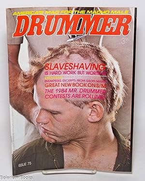 Seller image for Drummer: America's mag for the macho male: #75; Slaveshaving for sale by Bolerium Books Inc.