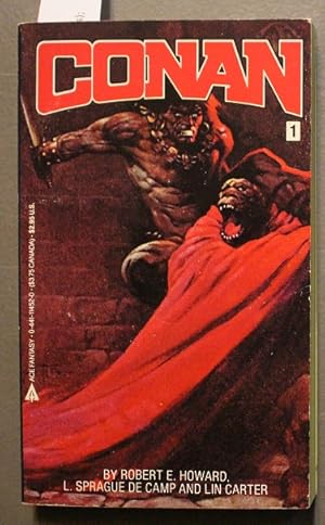 Image du vendeur pour CONAN (#1 in The Classic FRANK FRAZETTA Lower print ACE Full Bleed Painted cover Series); mis en vente par Comic World