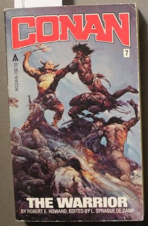 Image du vendeur pour CONAN THE WARRIOR (#7 in The Classic FRANK FRAZETTA Lower print ACE Full Bleed Painted cover Series); mis en vente par Comic World